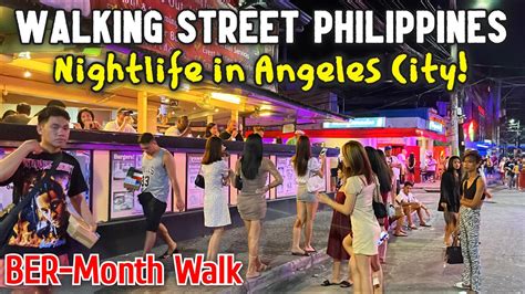 walking street angeles city.